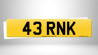 Registration 43 RNK